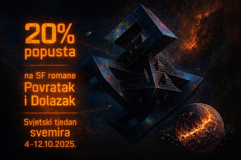 World Space Week, Svjetski tjedan svemira 2025, svemirske znanosti, svemirskre tehnologije, SF roman, trilogija Vibracije vremena, Povratak, Dolazak, Anera Banovec